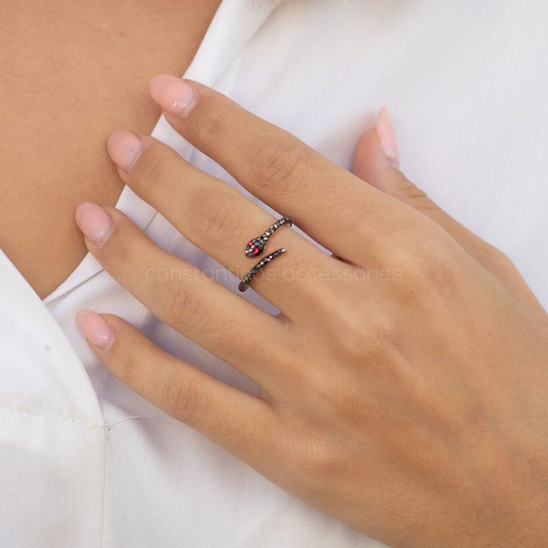 γυναικειο δαχτυλιδι με φιδι