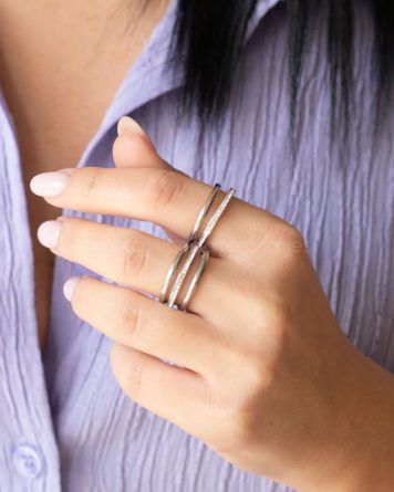 γυναικεια δαχτυλιδια βερες απο ατσαλι